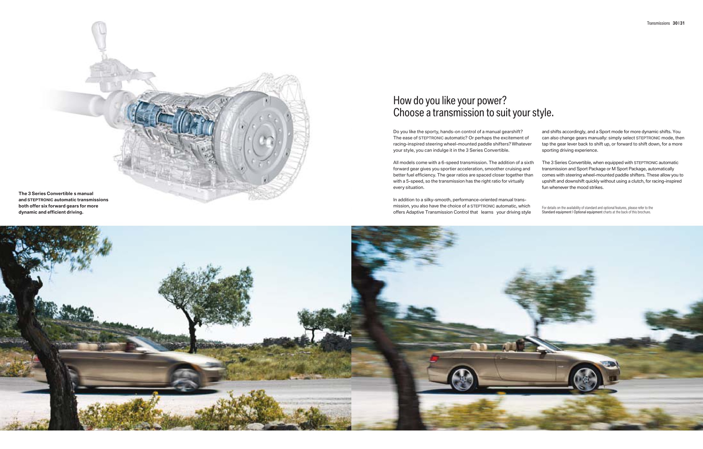 2010 BMW 3-Series Convertible Brochure Page 25